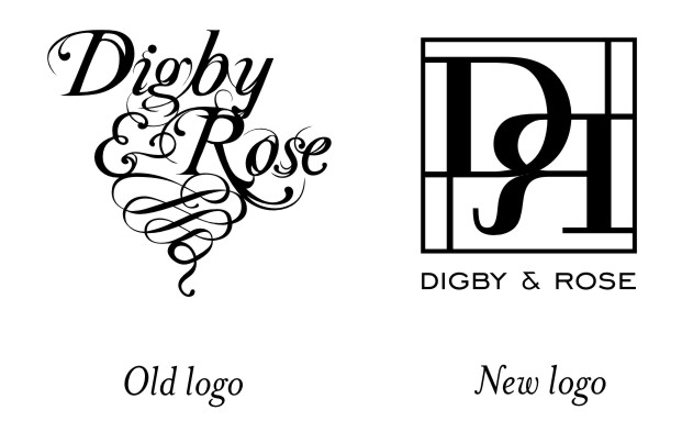 EH or HE Monogram, Crest, Logo - Digby & Rose
