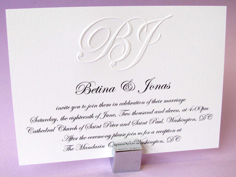Monogram Wedding Invitation sage and gold invitation olive