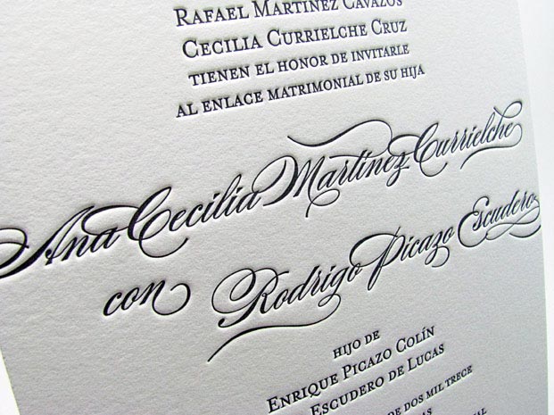 Chalkboard Script Wedding Stamps - Luxury Wedding Invites